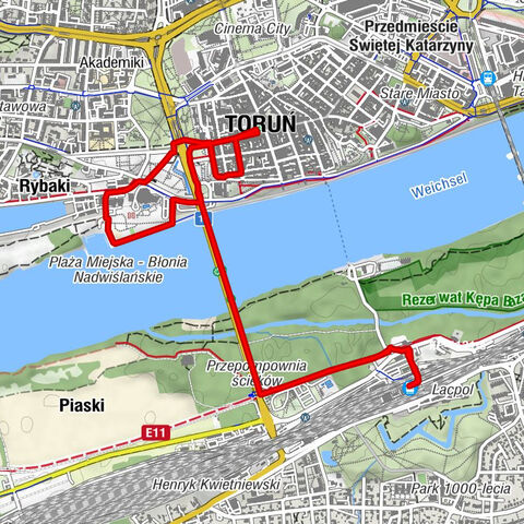 Toruń Główny - Kaplica klasztorna - Toruń - Kościół pw. Świętego Ducha