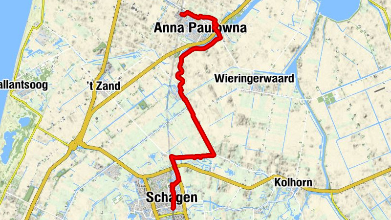 Anna Paulowna - Man Wah - Kerkje Oudesluis - Schagen