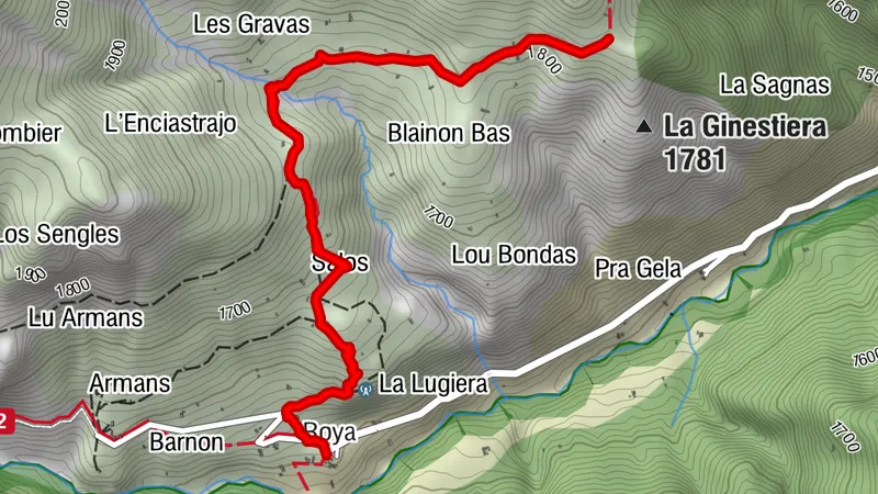 Hiking La croix du Collet