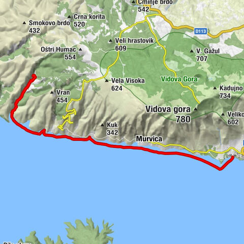 Nerežišća - Crkva Blažene Djevice Marije od Uznesenja - Murvica