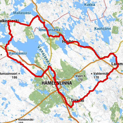 Hämeenlinna - Hattulan Kotikirkko - Hauhon keskiaikainen harmaakivikirkko - Päivölä