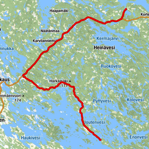 Ravintola Ruukinranta - Kangaslammin kirkko - Ravintola Kippola - Juurikka