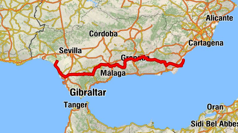 Garrucha - Restaurante Labella - Cerro San Antonio - Matalascañas