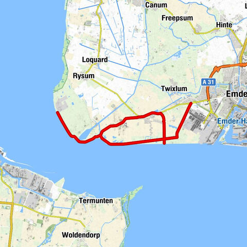 Emden - Knock - Restaurant Strandlust - Niedersachsen