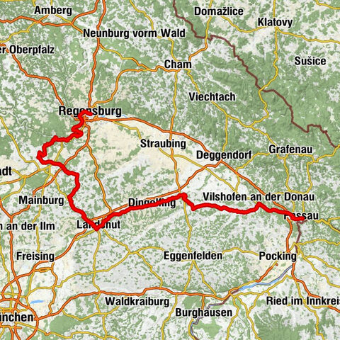 Ostermayer-Viertel - Hanselberg - Saubuckel - Passau