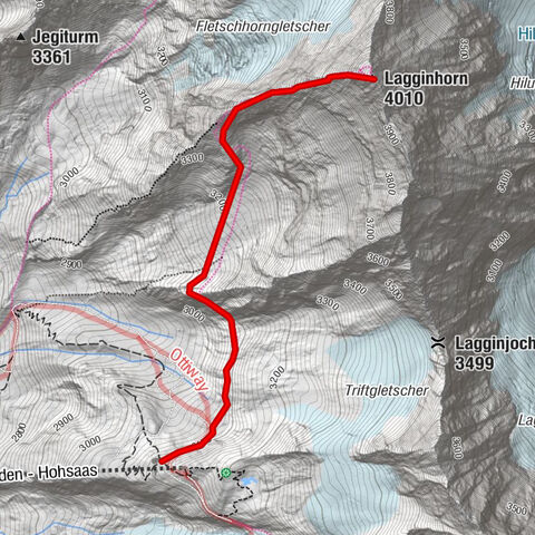 Saas-Grund - Lagginhorn