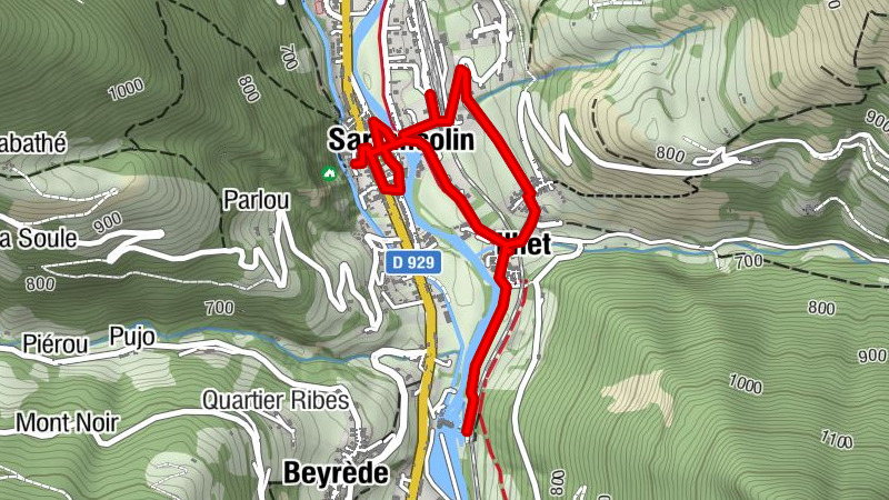 Église Saint-Pierre et Saint-Etienne - Sarrancolin - Église Notre-Dame-de-l'Assomption - Le Central