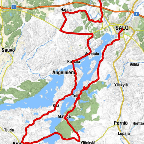 Märynummi - Kimito - Salo - Hermanni