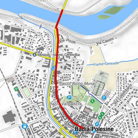 Badia Polesine - Oratorio della Beata Vergine Maria della Salute - Chiesa di San Giovanni Battista