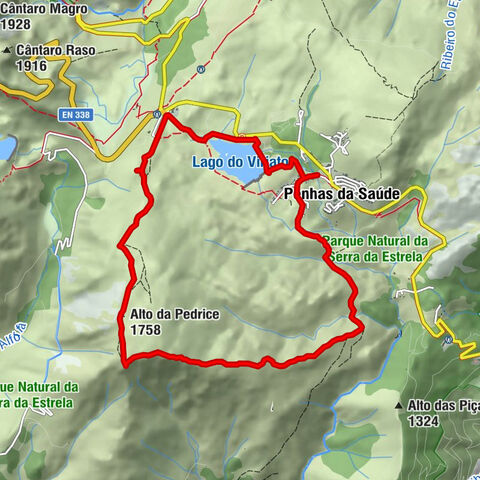 Penhas da Saúde - Varanda da Estrela - Alto da Pedrice - Miradouro da Varanda dos Pastores