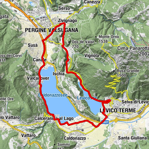 Levico Terme - Paluda del Baruchèl - Visintainer - Pergine Valsugana