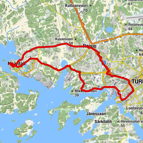 Turku - Naantali - Raisio - Förin läntinen laituri