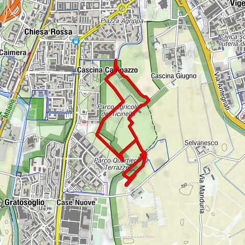 Milano - Cascina Campazzo - Cascina Campazzino - Municipio 5