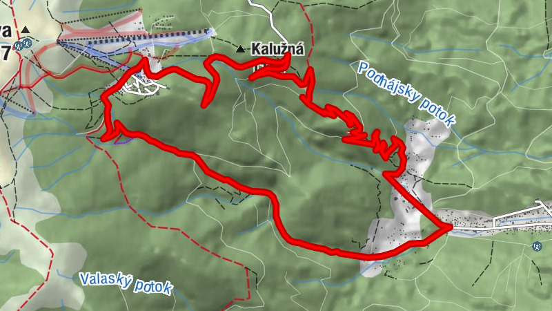 Martin - Martinské hole - Záskalie - Pred Malou dolinou