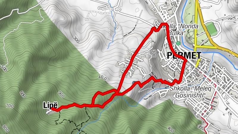 Përmet - Lipë - Kisha e Shën Kollit