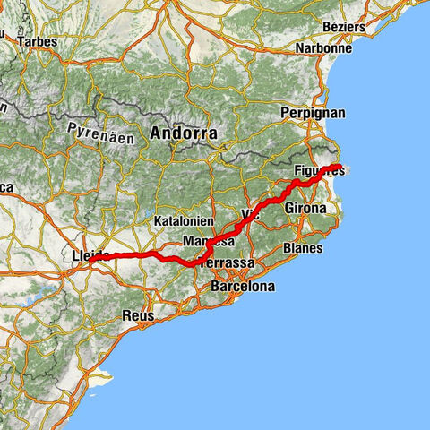 Restaurant del Monestir de Sant Pere de Rodes - Puig Rodó - Puig de les Conques - Lleida