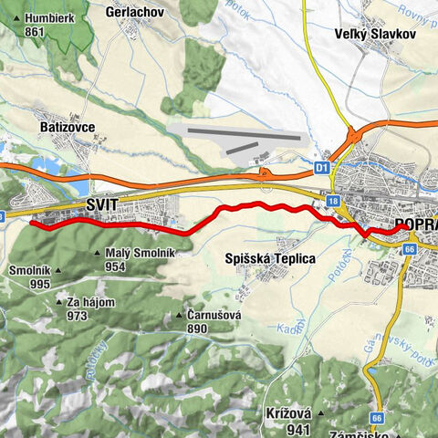 Poprad - Svit