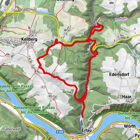 Runde an der Erlau mit Besuch der König Max Höhe