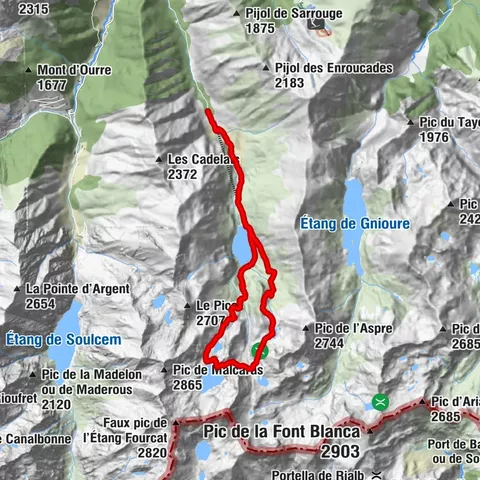Étangs du Fourcat and the refuge