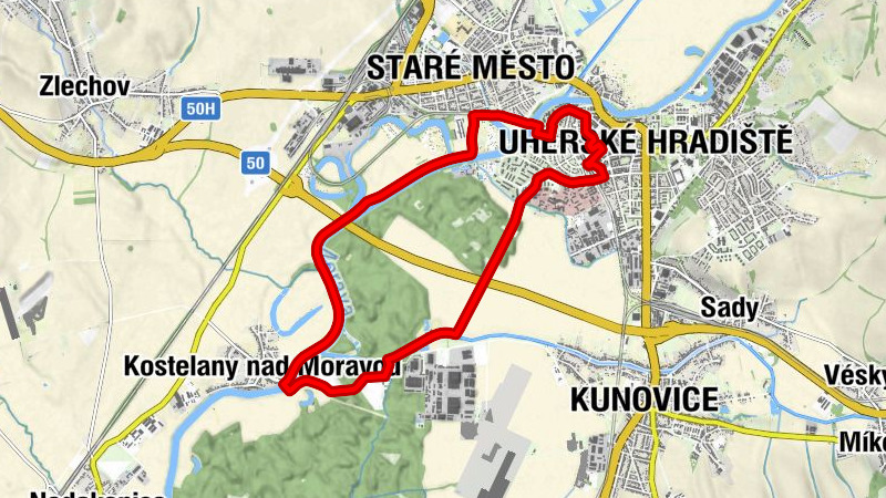 Uherské Hradiště - U Komára - Staré Město