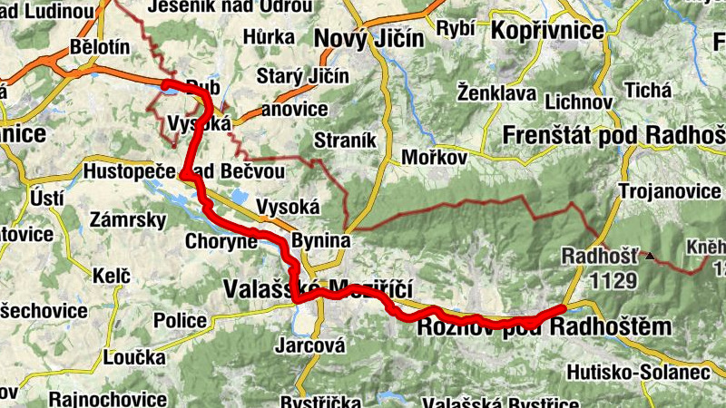 Polom - Kostel Povýšení svatého Kříže - Valašské Meziříčí - Zubří