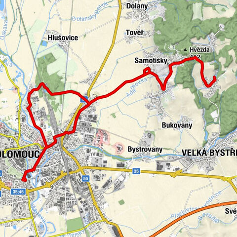 Olomouc - Svatý Gorazd - sv. Barbora - Kaple sv. Anny