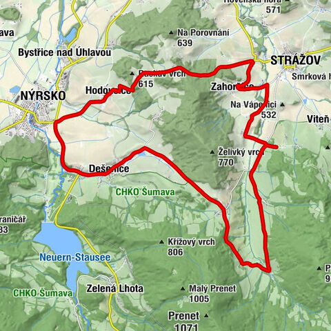 Krotějov - Kaple Hodousicích - Kostel sv. Mikuláše - Divišovice u Děpoltic