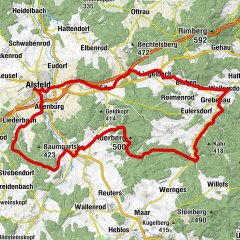 Alsfeld - Evangelische Kirche Oberrod - Laurentiuskirche - Ev.Kirche