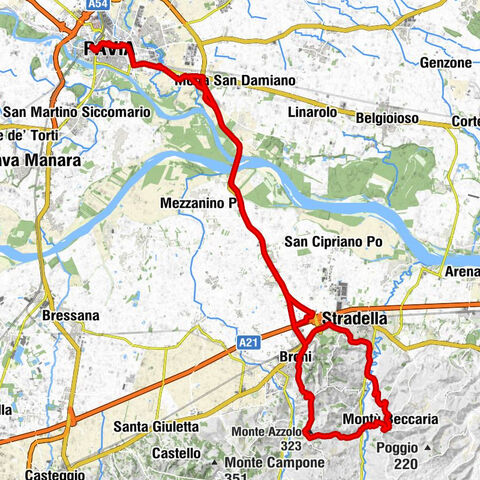 Pavia - Chiesa di Santa Marta - San Michele Arcangelo