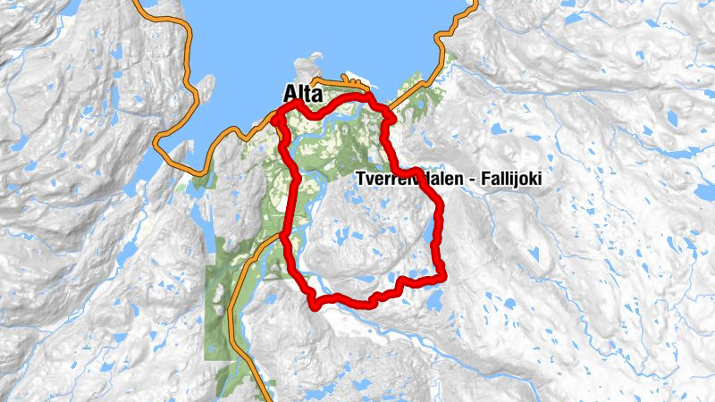 Furuli - Alta - Øvre Alta - Lottabakken