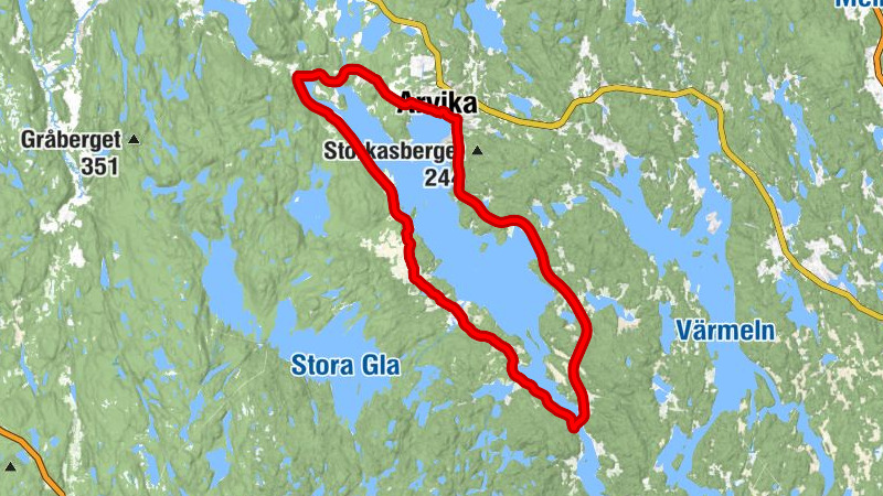 Arvika - Hungvikstorpen - Glava kyrka