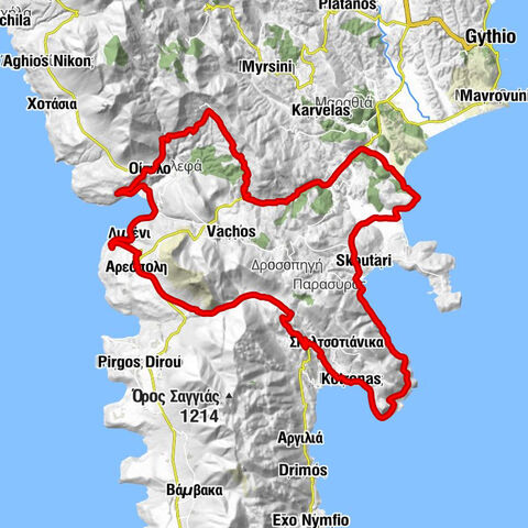 Αρεόπολη - Κωνσταντίνου και Ελένης - Άγιος Νικόλαος - Ναός Ταξιαρχών