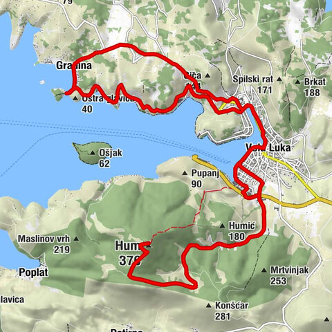 Gradina - crkva Gospe od Začeća - Hum - Konoba Šiloko