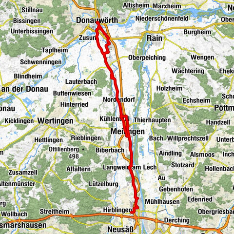 Gersthofen - St.Vitus Langwied - Pfarrkirche St. Vitus - Pfarrheim St. Martin