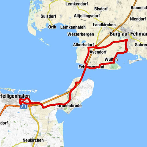 Heiligenhafen - Lütjenbrode - Burg auf Fehmarn