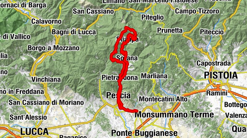 Borgo a Buggiano - Rifugio Uso di Sotto - Oratorio della Madonna del Soccorso - Pieve dei Santi Ansano e Tommaso