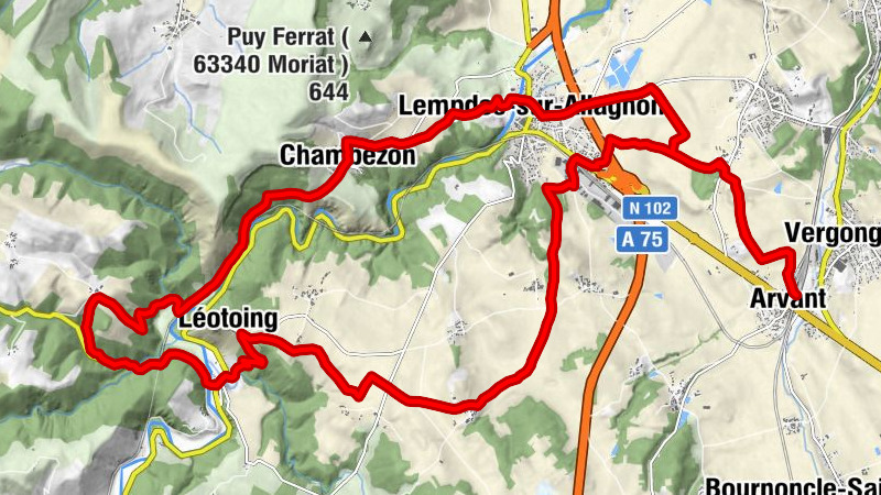Arvant - Mezire - Chapelle des Lépreux
