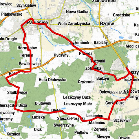 Pabianice - Kościół św. Piotra i Pawła - Kościół pw. Świętego Floriana Męczennika - Kaplica św. Klary