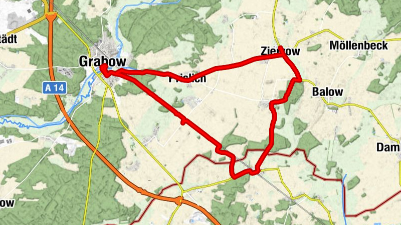 Zierzow - Hotel Restaurant Stadt Hamburg - St. Georg - Maria Magdalena