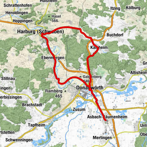 Asbach-Bäumenheim - Maria im Schnee - Peter und Paul - Bäumenheim