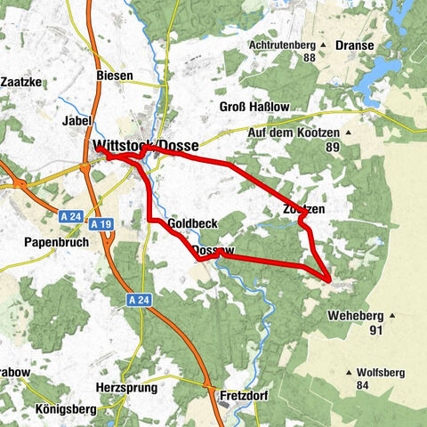 Wittstock/Dosse - Scharfenberger Ziegelei - Marienkirche