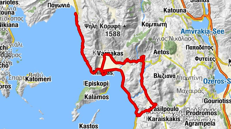 Πάλαιρος - Yacht Club Paleros - Περιβόλια - Άγιος Νικόλαος