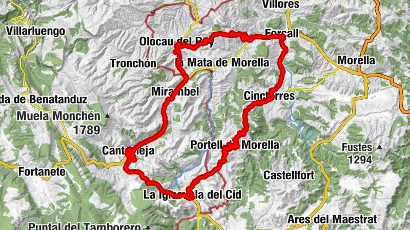 Cantavieja - Restaurante 4 Vientos - Església de l'Assumpció - Ermita de Sant Lluís Bertran