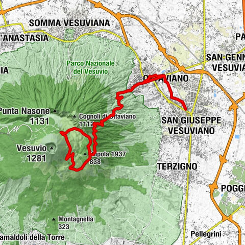 San Giuseppe Vesuviano - Chiesa San Francesco - Il Villino - Villa Giovanna