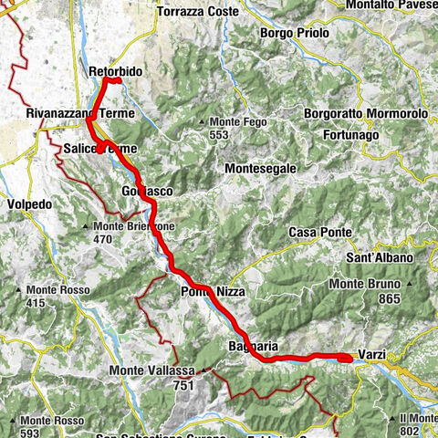 Retorbido - Rivanazzano Terme - Salice Terme - Agriturismo Giada