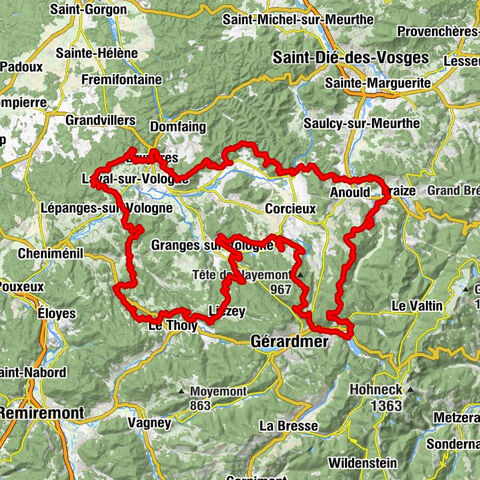 Authentic Vosges circuit