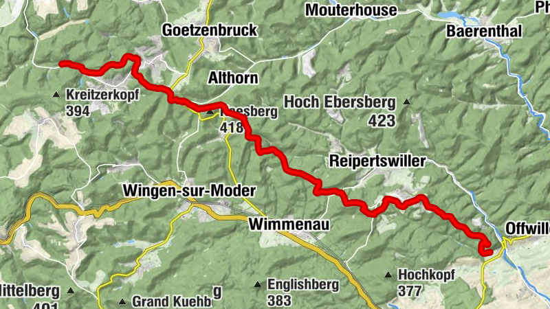 Alsace Moselle Circuit Ingwiller Soucht
