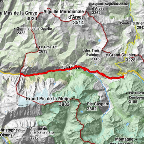 Montée du Col du Lautaret - Ouest