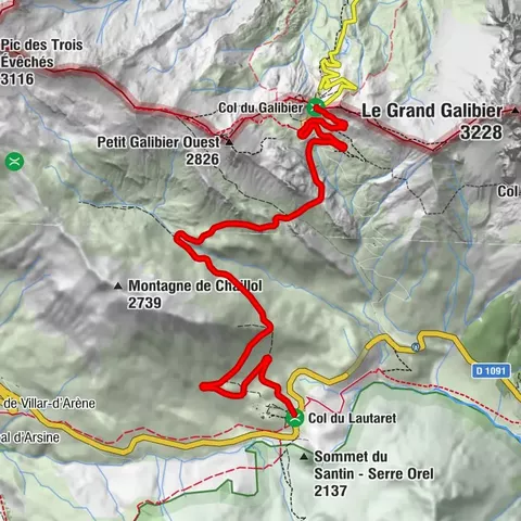 Ascension du Col du Galibier (2642 m)