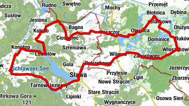 Lubiatów - Kościół pw. Narodzenia św. Jana Chrzciciela w Kolsku - Kościół pw. św. Jadwigi - Konotop